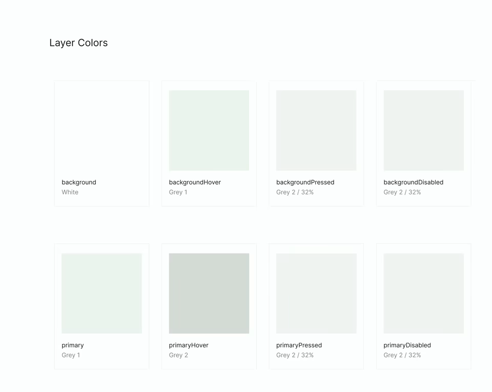 Shared AIOZ design-system color tokens